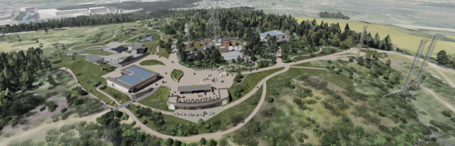 Construction begins on skyline cable car and luge project